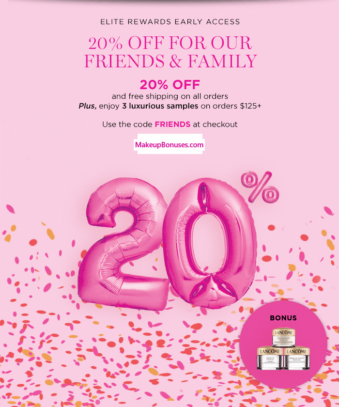 Receive a free 3-pc gift with $125 Lancôme purchase