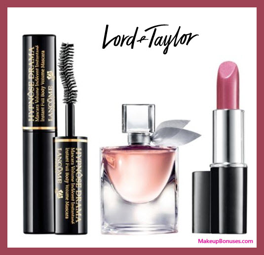 Receive a free 3-pc gift with $50 Lancôme purchase