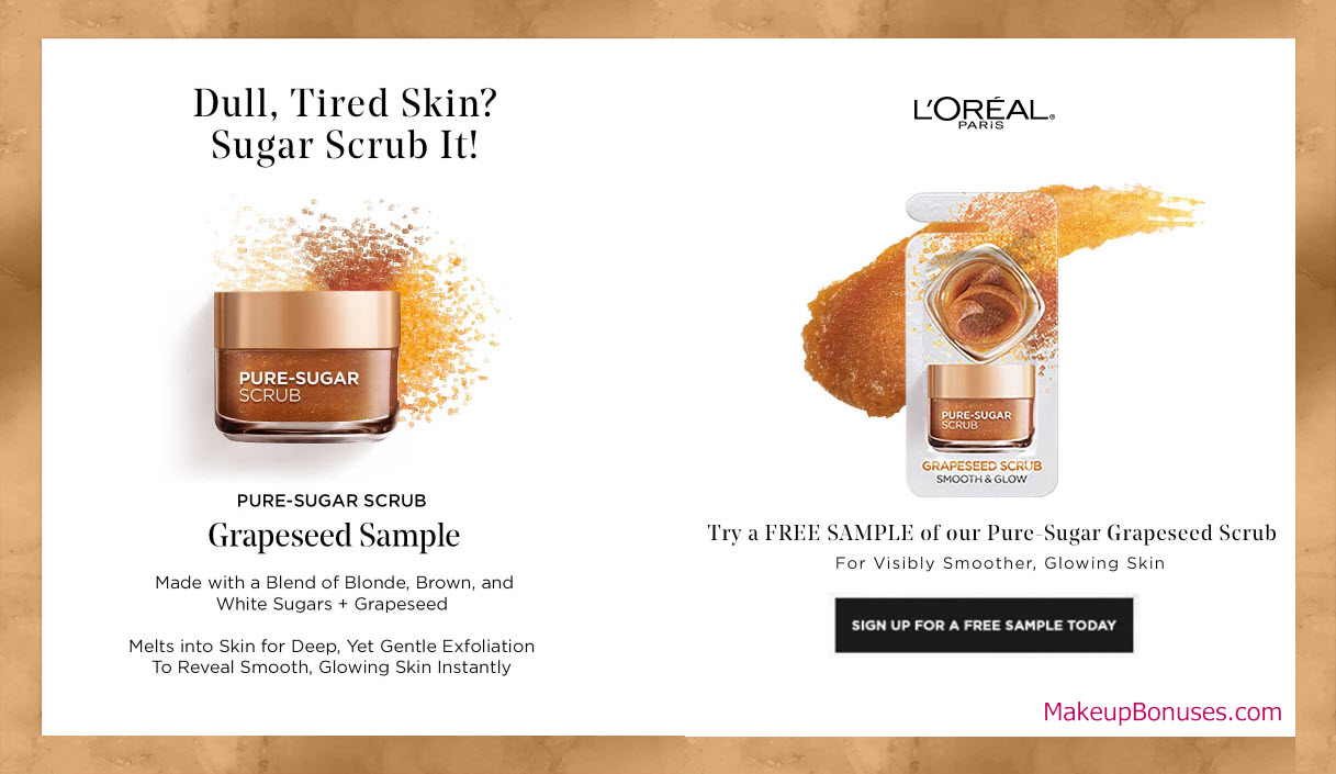 L'Oreal Free Sample - MakeupBonuses.com