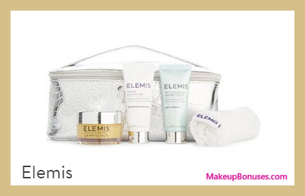 Receive a free 5-pc gift with $100 Elemis purchase