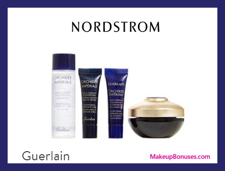 Receive a free 4-pc gift with $350 Guerlain purchase