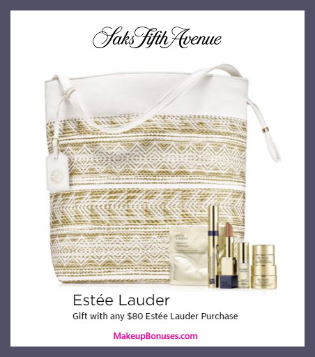 Receive a free 7-pc gift with $80 Estée Lauder purchase