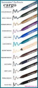 Cargo Swimmables Eye Liners - this + 100's of Waterproof Beauty Products at MakeupBonuses.com