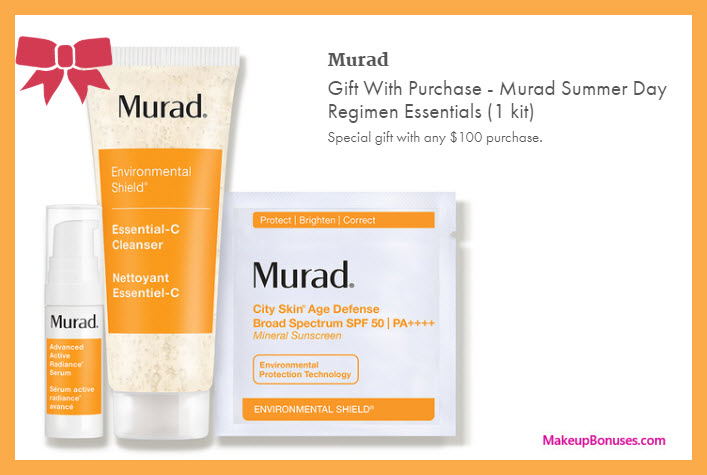 Receive a free 3-pc gift with $100 Multi-Brand purchase