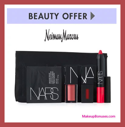 Receive a free 5-pc gift with $125 NARS purchase