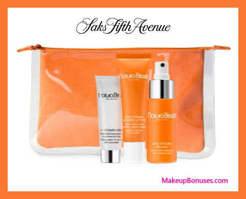 Receive a free 4-pc gift with $300 Natura Bissé purchase