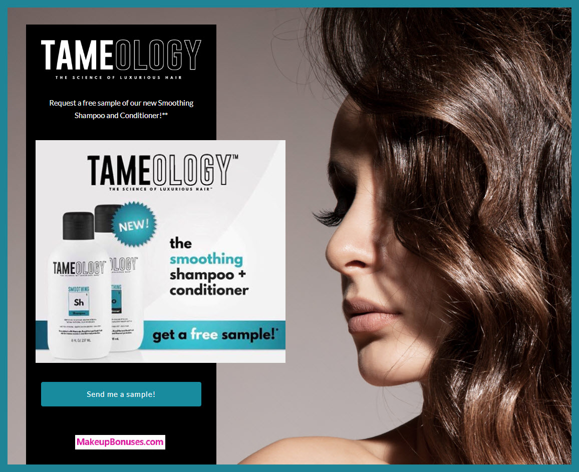 Tameology Free Sample - MakeupBonuses.com