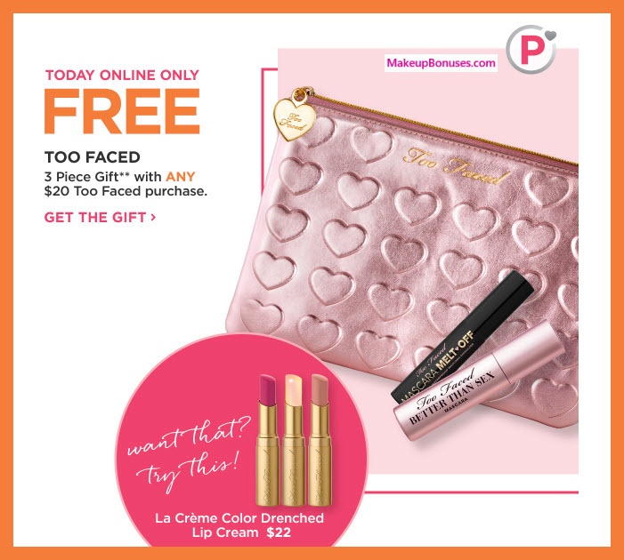 Receive a free 3-pc gift with Platinum Member $20+ purchase
