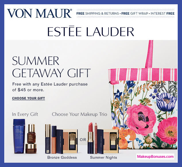 Receive your choice of 7-pc gift with $45 Estée Lauder purchase