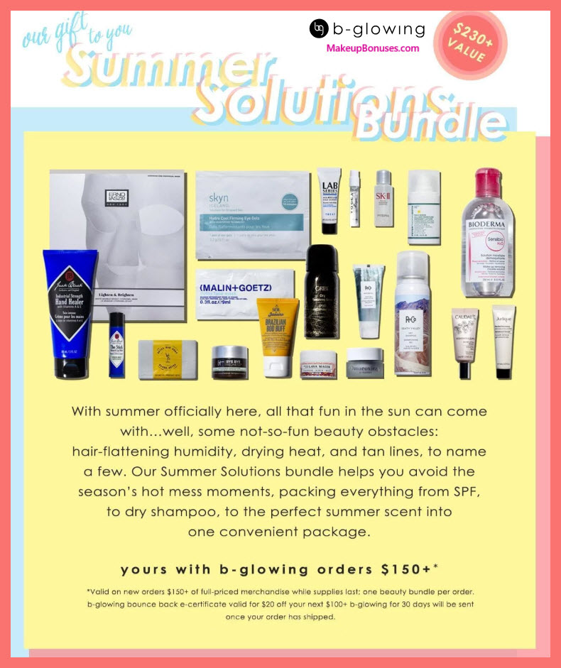 Receive a free 20-pc gift with $150 Multi-Brand purchase