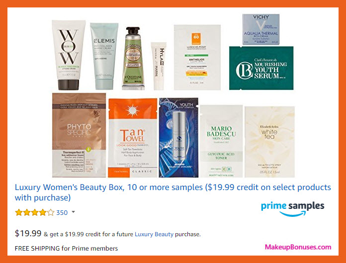 Amazon Prime Samples Box (Anti-Aging) - MakeupBonuses.com