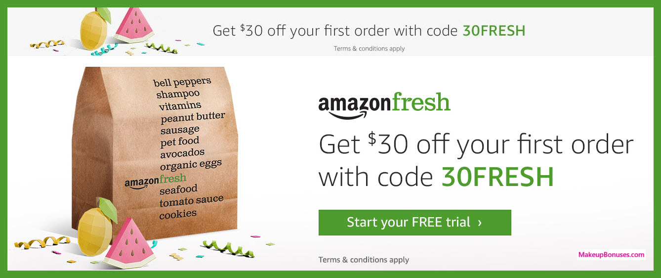 Amazon Fresh Prime Day Special Offer - MakeupBonuses.com
