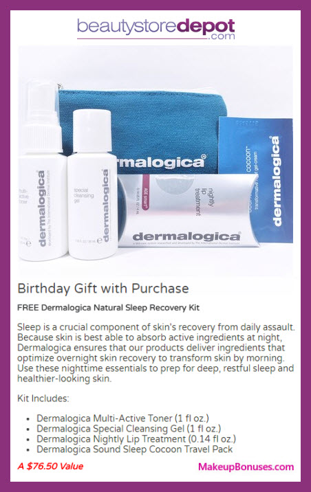 BeautyStoreDepot.com Birthday Gift - MakeupBonuses.com #BeautyStoreDepot.com