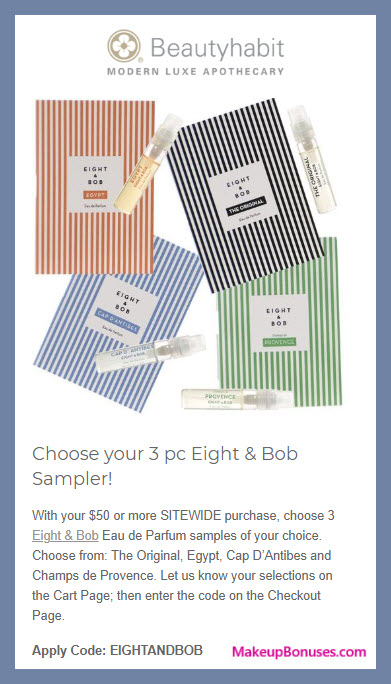 Receive your choice of 3-pc gift with $50 Multi-Brand purchase