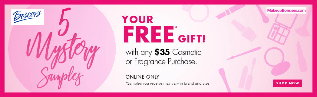 Receive a free 5-pc gift with $35 Multi-Brand purchase