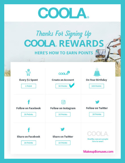 COOLA Birthday Gift - MakeupBonuses.com #coola #CrueltyFree