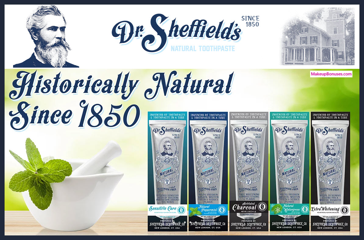 Dr Sheffield's Free Sample - MakeupBonuses.com