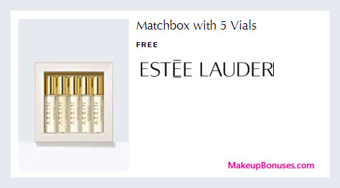 Receive a free 5-pc gift with $75 Estée Lauder purchase