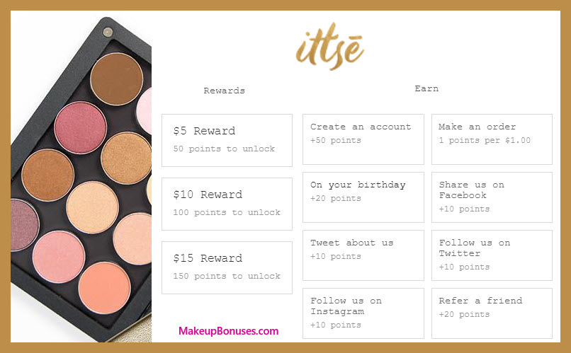 Ittse Birthday Gift - MakeupBonuses.com #ittsecosmetics #CrueltyFree