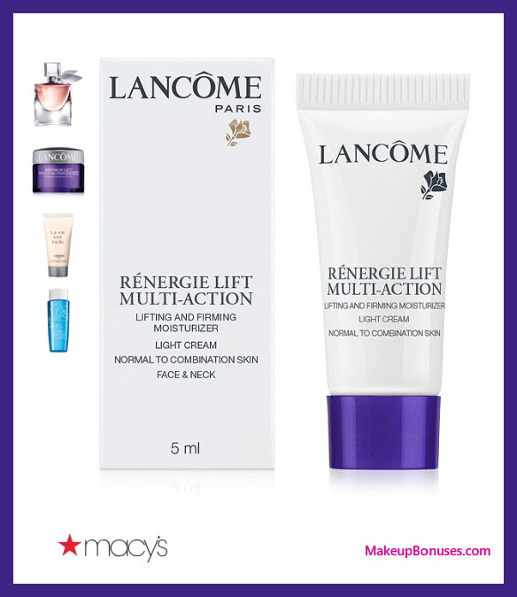 Receive your choice of 3-pc gift with $35 Lancôme purchase