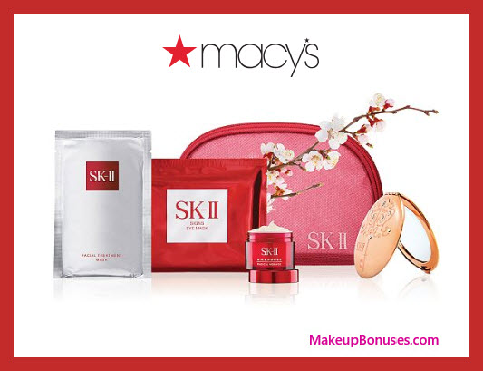 Receive a free 5-pc gift with $450 SK-II purchase