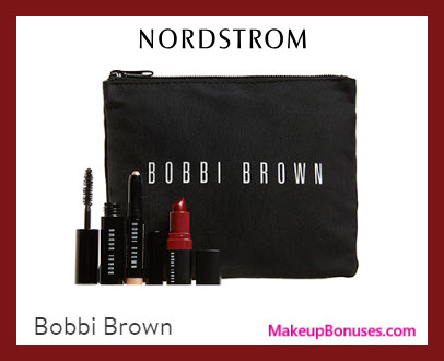 Receive a free 4-pc gift with $90 Bobbi Brown purchase
