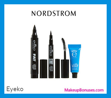 Receive a free 3-pc gift with $50 Eyeko purchase