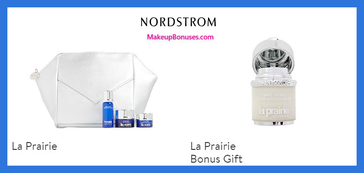Receive a free 5-pc gift with $600 La Prairie purchase