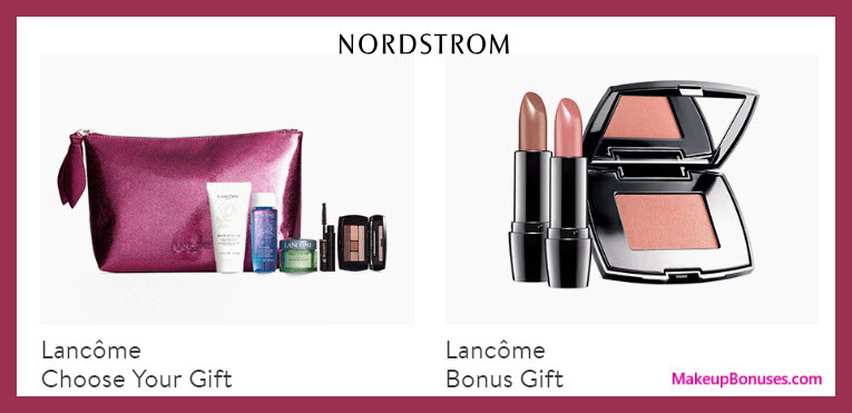 Receive a free 9-pc gift with $75 Lancôme purchase