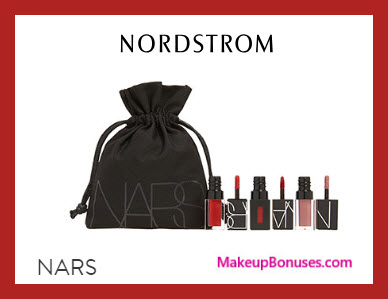 Receive a free 3-pc gift with $125 NARS purchase