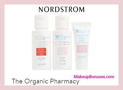 Receive a free 3-pc gift with $75 The Organic Pharmacy purchase