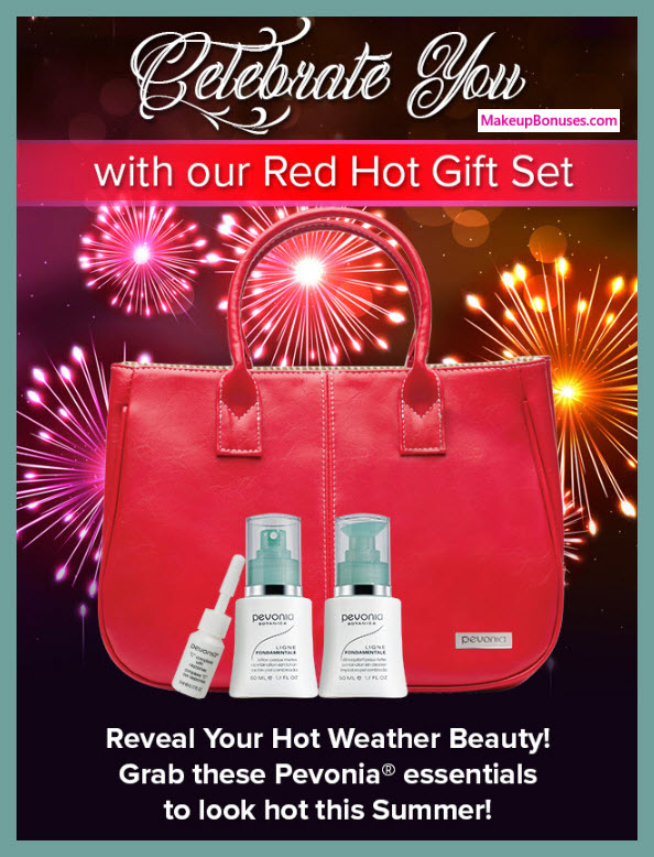 Receive a free 4-pc gift with $185 Pevonia purchase