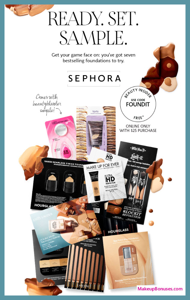 Receive a free 8-pc gift with $25 Multi-Brand purchase