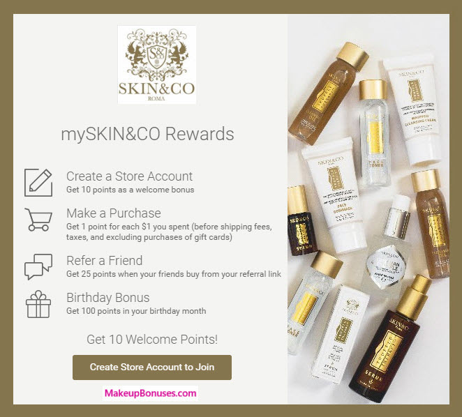 Skin and Co Roma Birthday Gift - MakeupBonuses.com #SkinAndCo