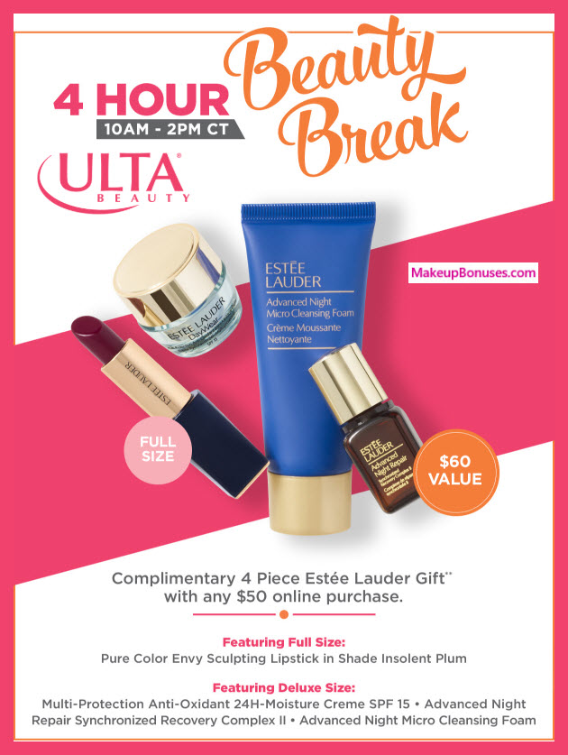 Receive a free 4-pc gift with $50 Multi-Brand purchase