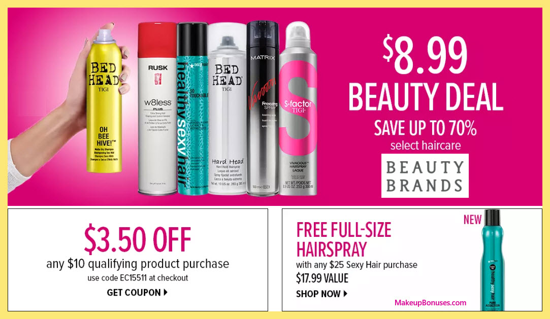 Beauty Brands Sale - MakeupBonuses.com
