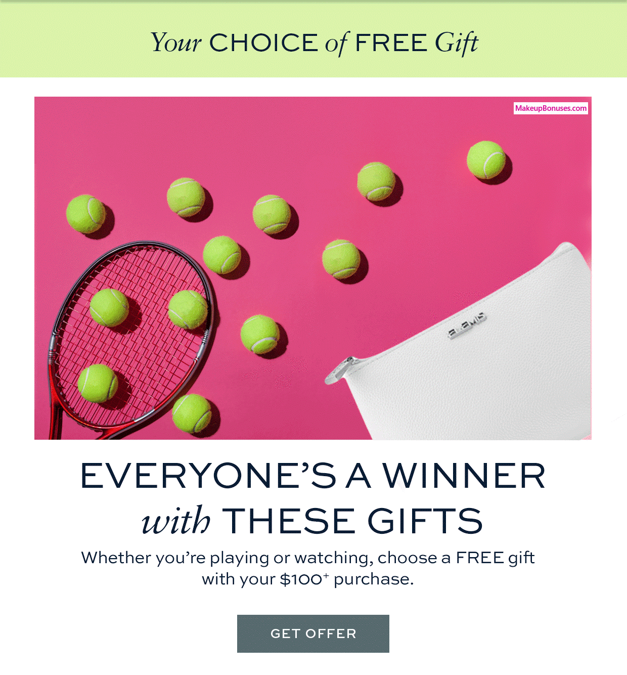 Receive a free 5-pc gift with $175 Elemis purchase