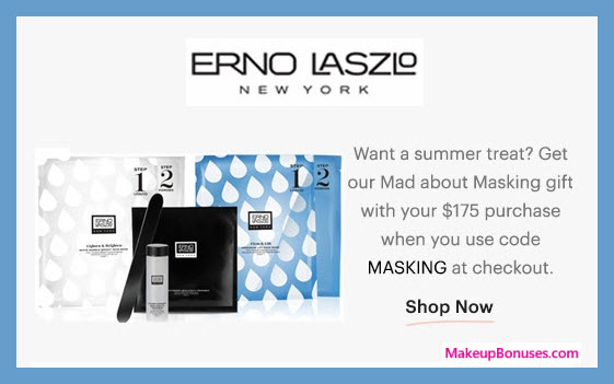 Receive a free 3-pc gift with $175 Erno Laszlo purchase