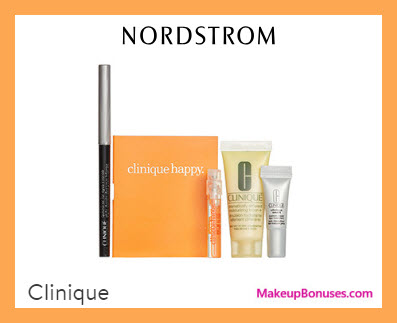 Receive a free 4-pc gift with $39.5 Clinique purchase