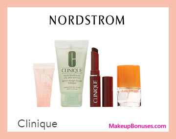 Receive a free 4-pc gift with $35 Clinique purchase