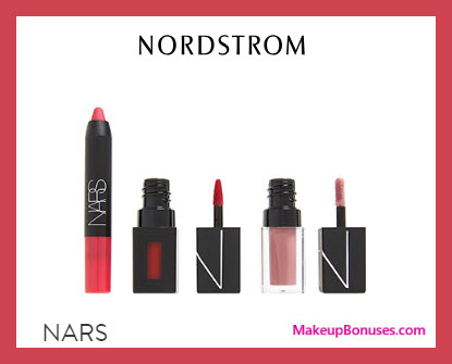 Receive a free 3-pc gift with $85 NARS purchase