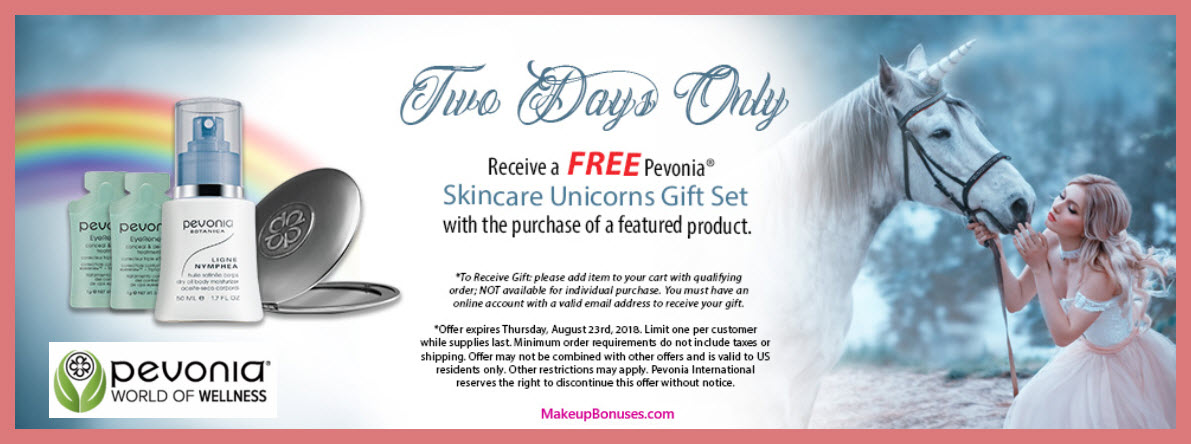 Receive a free 4-pc gift with featured product purchase