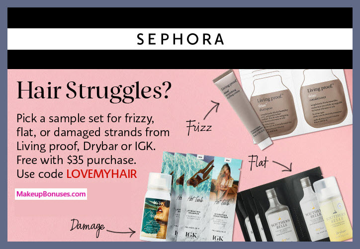 Receive a free 3-pc gift with $35 Multi-Brand purchase