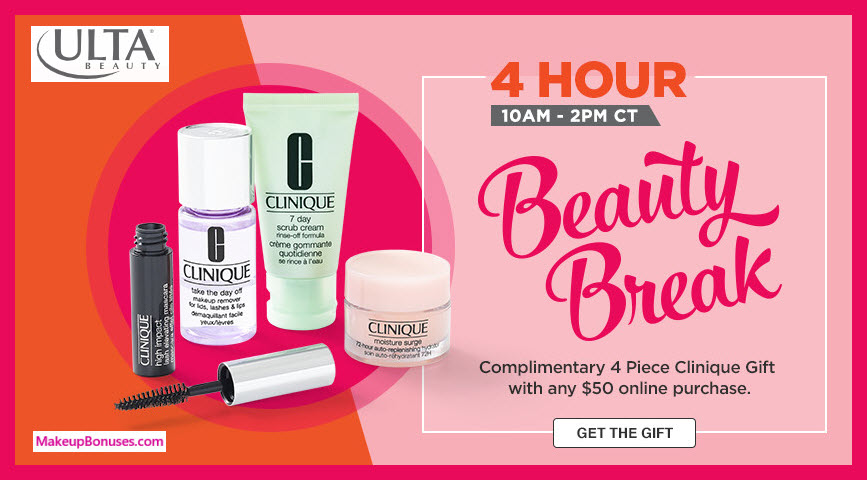 Receive a free 4-pc gift with $50 Multi-Brand purchase