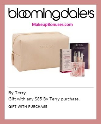 Receive a free 4-pc gift with $85 By Terry purchase #bloomingdales