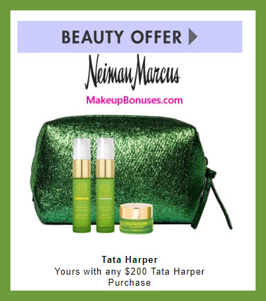 Receive a free 4-pc gift with $200 Tata Harper purchase