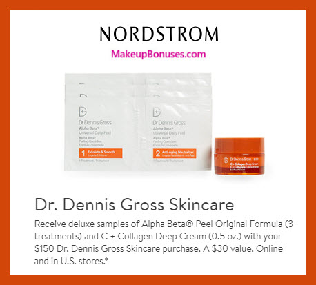 Receive a free 4-pc gift with $150 Dr Dennis Gross purchase #nordstrom