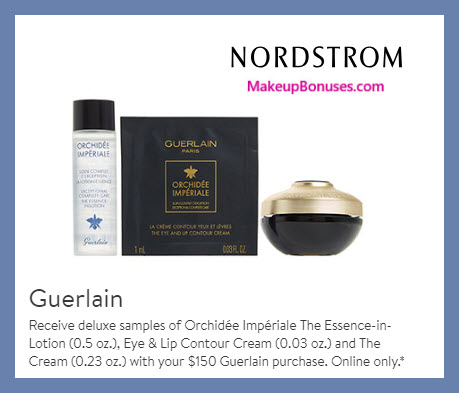 Receive a free 3-pc gift with $150 Guerlain purchase #nordstrom