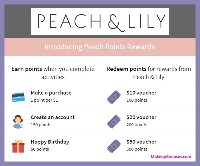 Peach & Lily Birthday Gift - MakeupBonuses.com #PeachAndLily