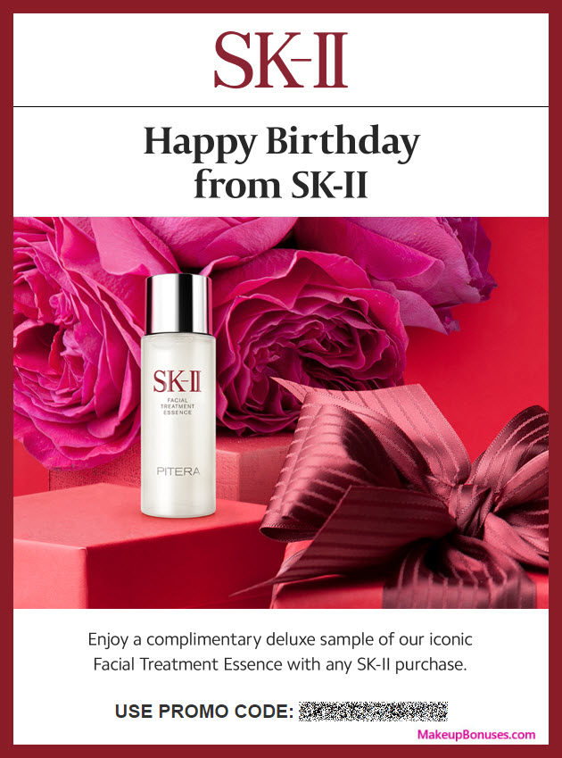 SK-II Birthday Gift - MakeupBonuses.com #skiiusa